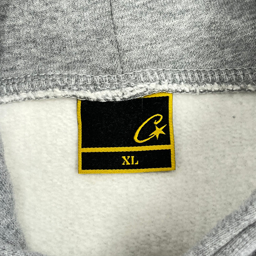 Corteiz 5 Starz Alcatraz Hoodie - (GREY)