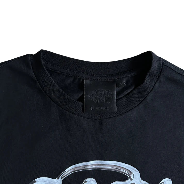 Syna World Chrome Tee Short Sleeve T-shirt - Black
