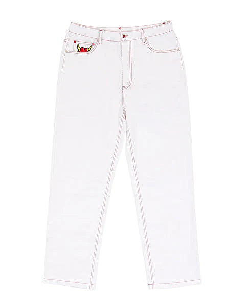 Minus Two Twins White Jeans