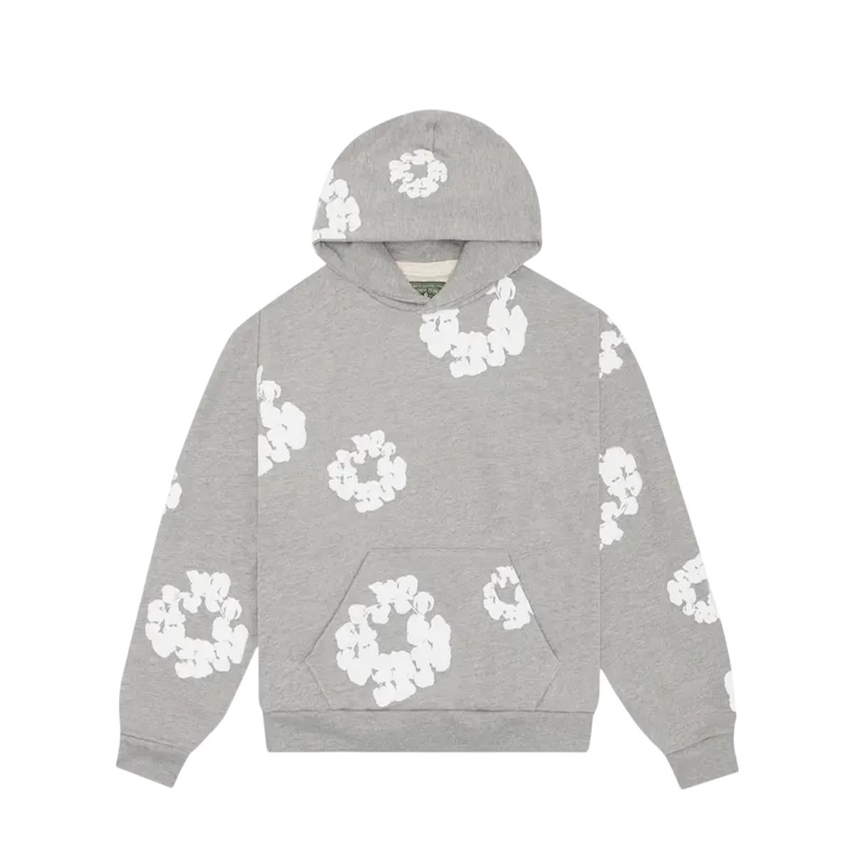 Denim Tears Hoodie The Cotton Wreath Grey