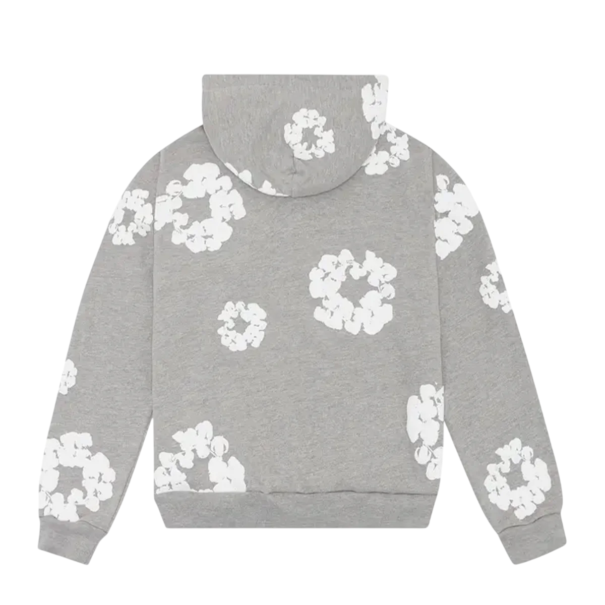 Denim Tears Hoodie The Cotton Wreath Grey