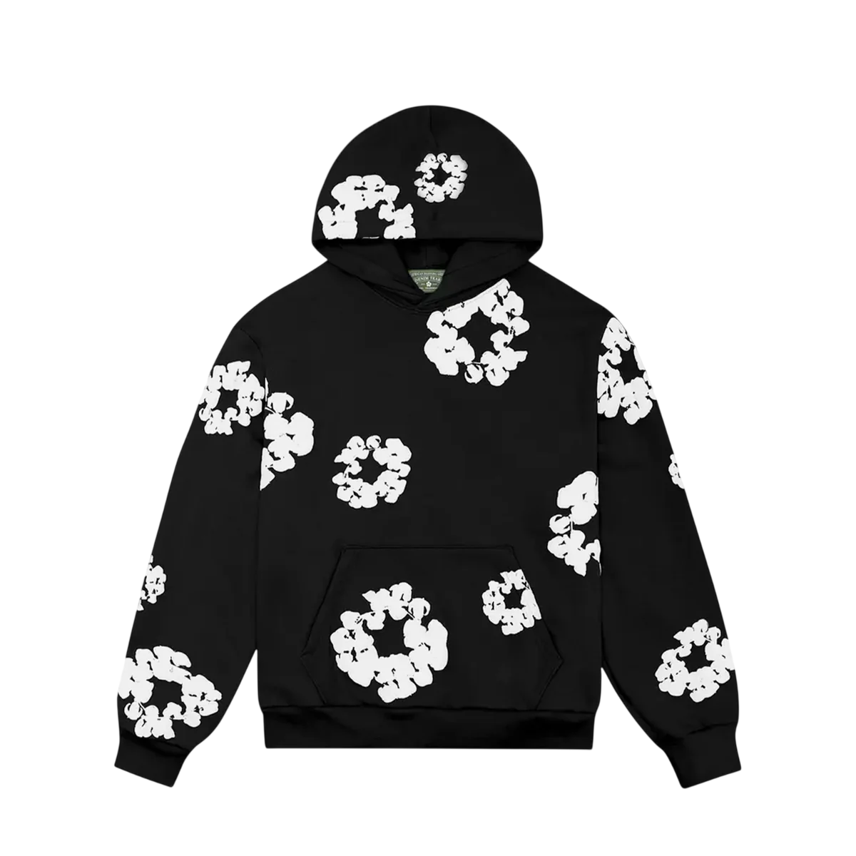 Denim Tears Hoodie The Cotton Wreath Black