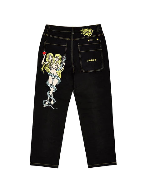 XSSMLXLMINUS TWO | Multi Pocket Rasta Jeans - パンツ