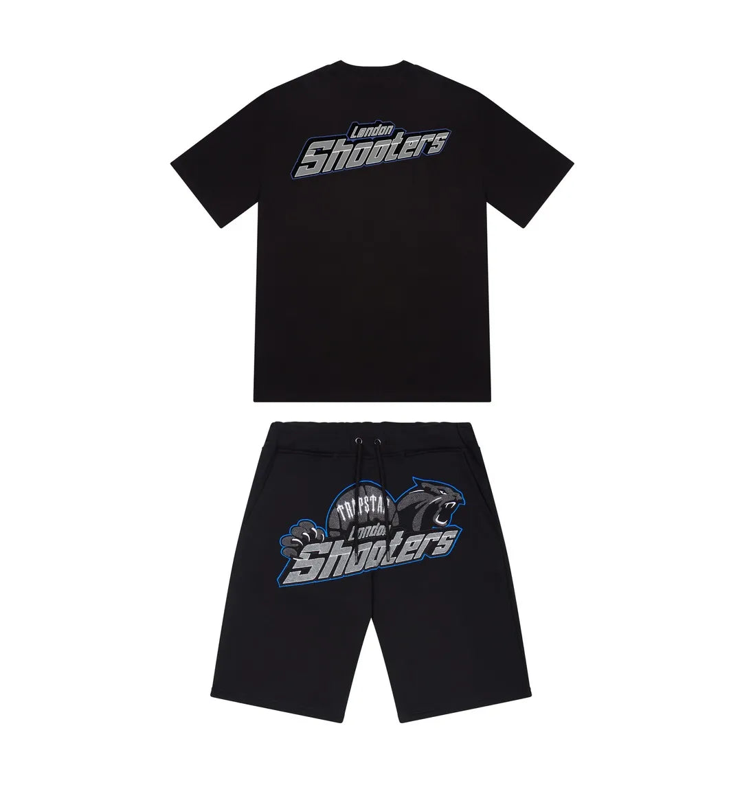 Trapstar Shooters Short Set - Black Ice Flavours