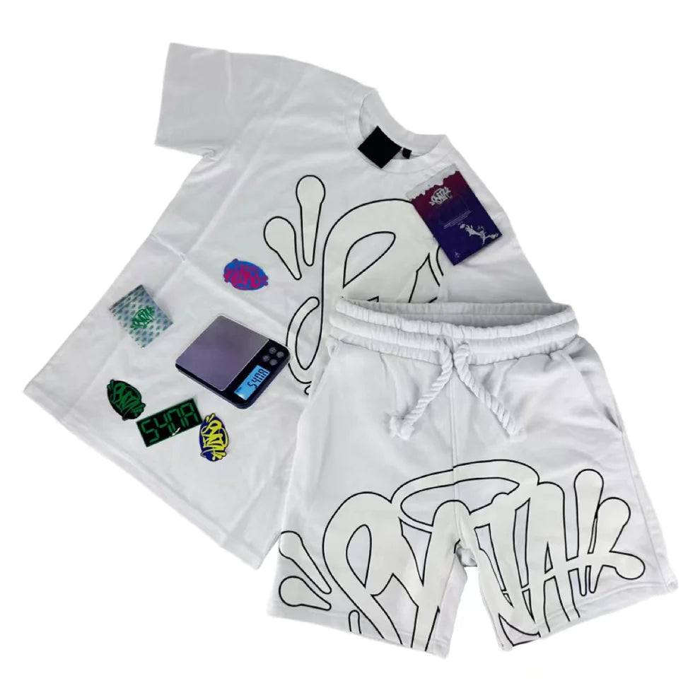 Syna World Full Short Set - White (EXCLUSIVITY LONDONSHOP)