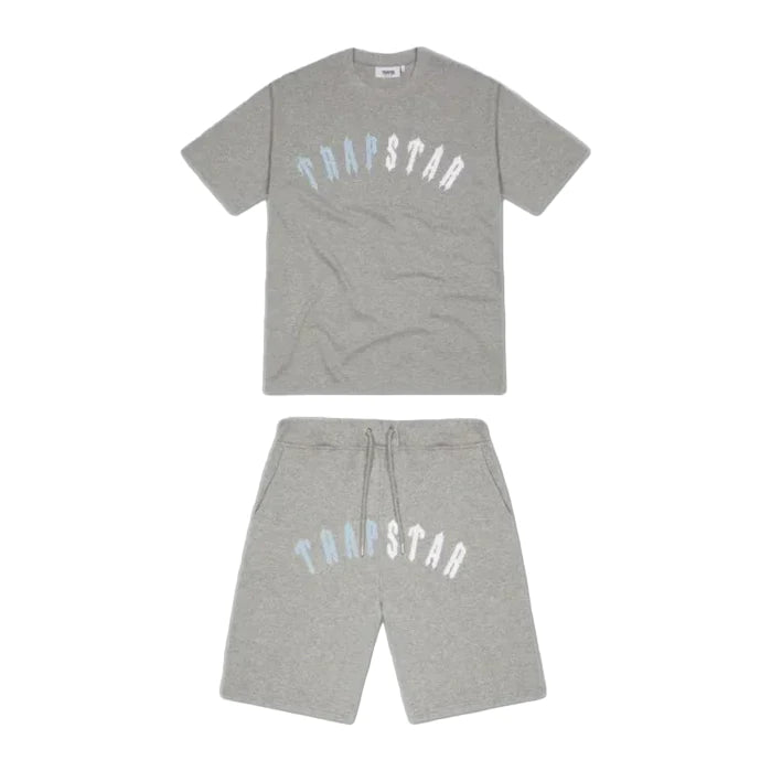 Trapstar Irongate Arch Short Set - Grey Ice