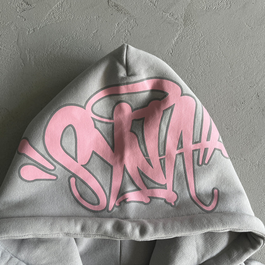 Syna World Logo Tracksuit - Gray / Pink