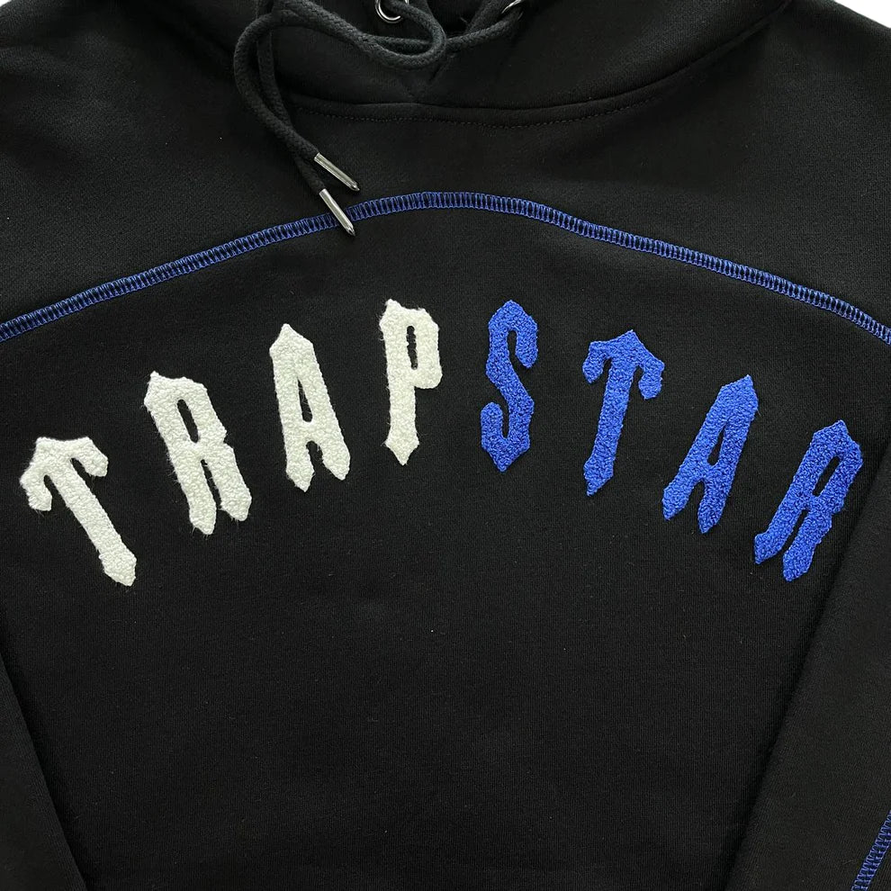 Trapstar Arch Pannel Tracksuit - Black Ice Edition