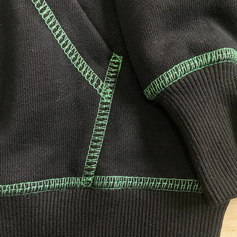 Corteiz Superior Hoodie - (BLACK/GREEN)