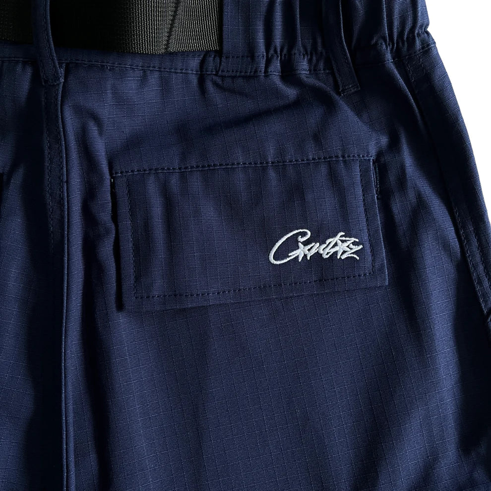 Corteiz Cargo Short - Navy