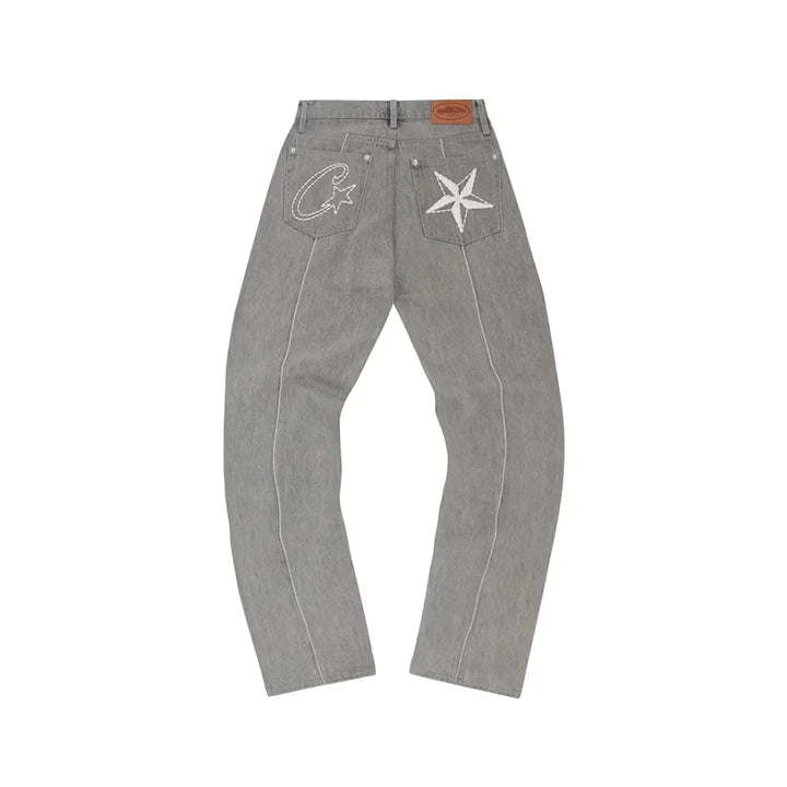 C-Star Denim Jeans - Washed Grey