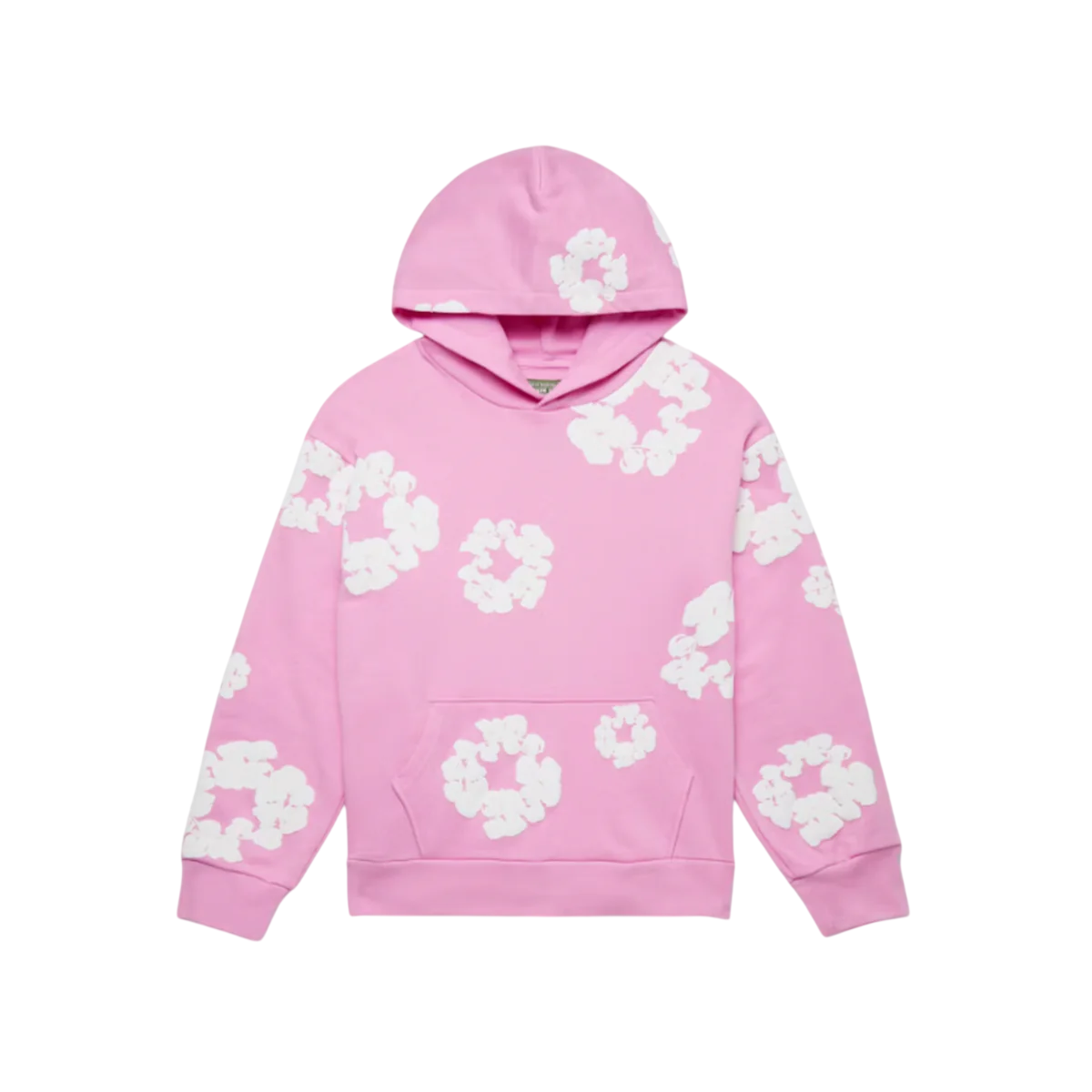 Denim Tears Hoodie The Cotton Wreath Pink