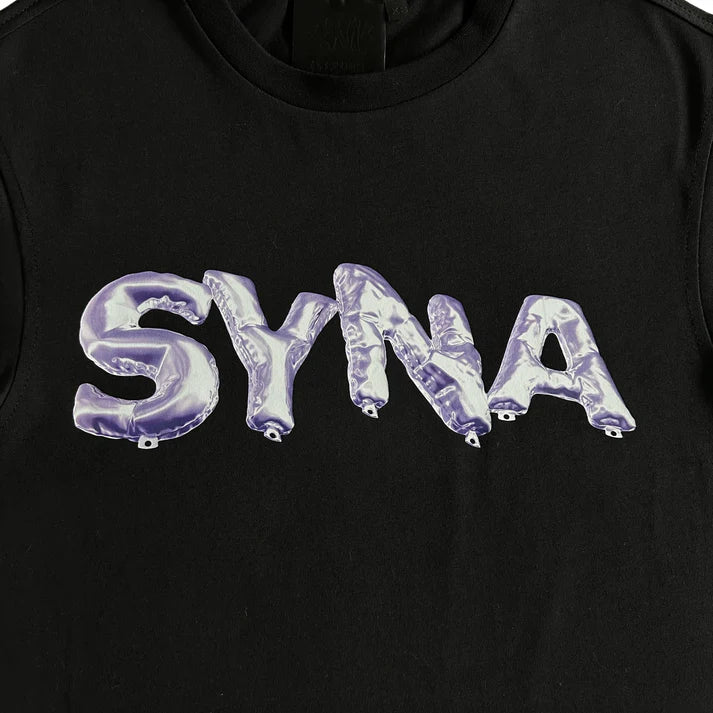 Syna World Balloon Tee Short Sleeve T-shirt - Black