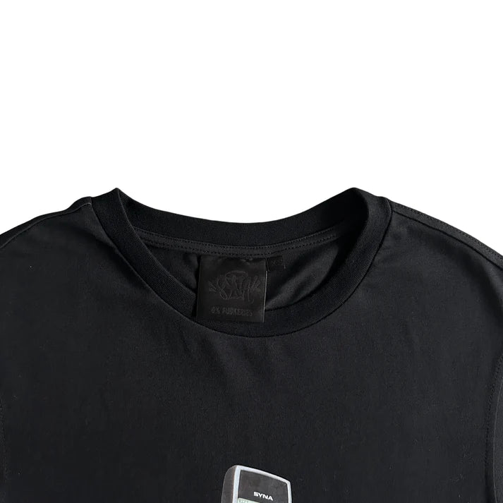 Syna World Mobile Tee Short Sleeve T-shirt - Black