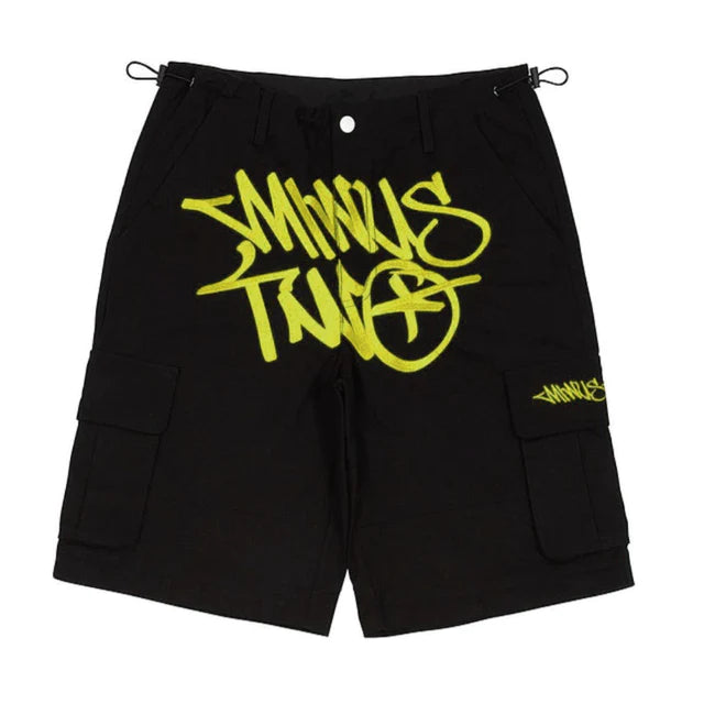 Short Minus Two - Black Yellow