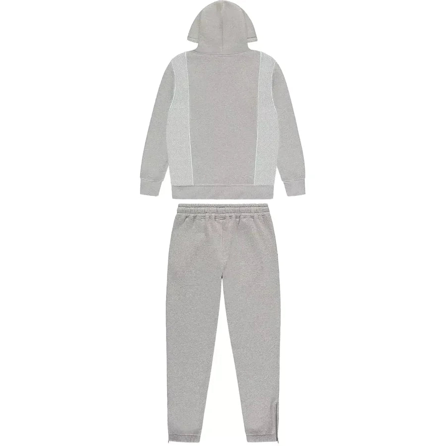 Trapstar Shooters Technical Hooded Tracksuit - Grey/Blue