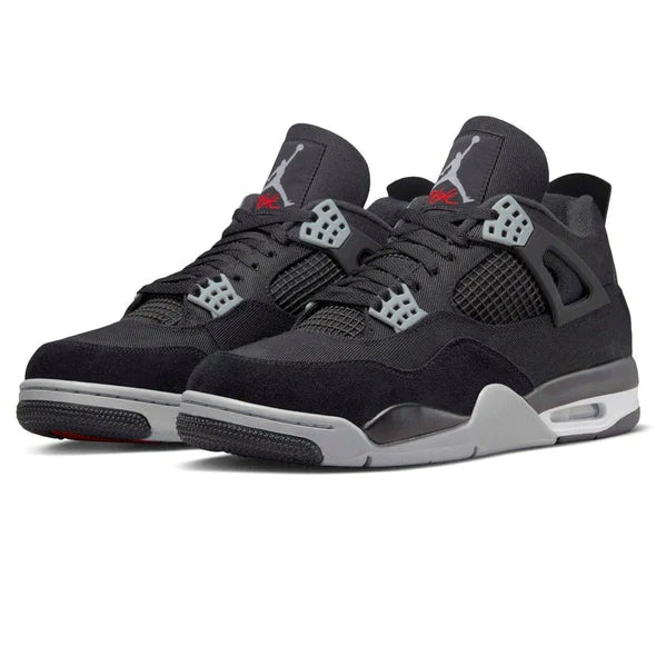 Jordan 4 Retro 'Black Canvas'