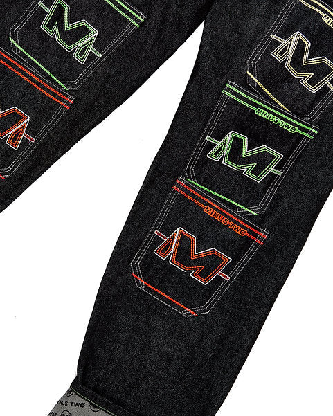 Minus Two Multi Pocket Rasta Jeans