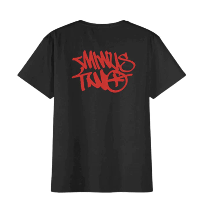 T-shirt Minus Two - Black Red