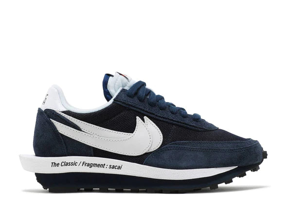 Fragment X Sacai X Nike LD Waffle 'Blackened Blue'