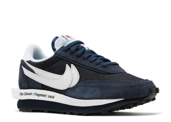 Fragment X Sacai X Nike LD Waffle 'Blackened Blue'