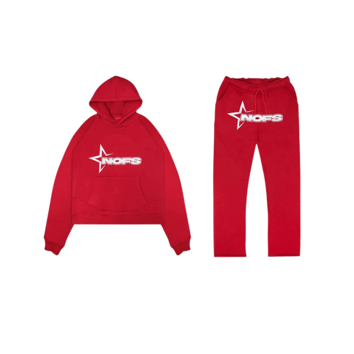 Nofs Tracksuit - Red