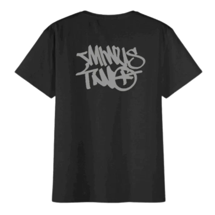 T-shirt Minus Two - Black Grey