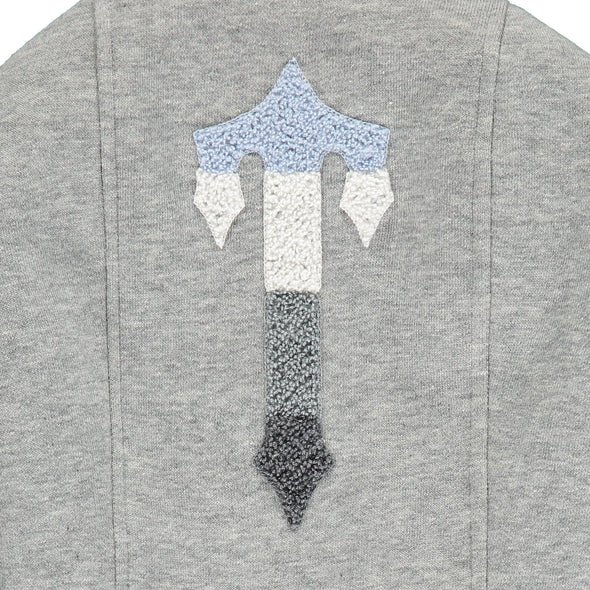 Trapstar Chenille Decoded 2.0 Hooded Tracksuit - Grey / Ice Blue