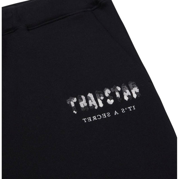 Trapstar Chenille Decoded Hooded Tracksuit - Black Camo Edition