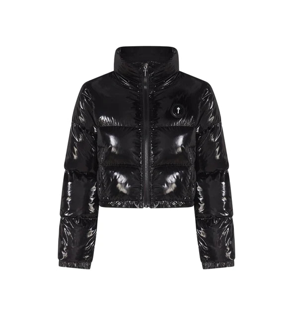 Trapstar Women's Irongate Puffer Jacket - Shiny Black