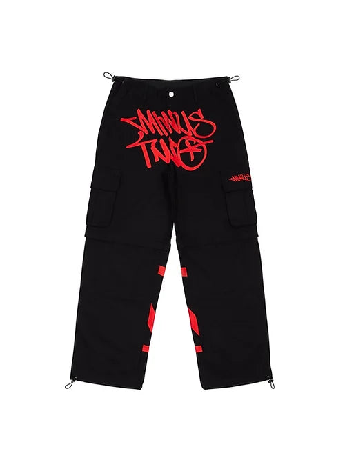Cargo Minus Two - Black Red