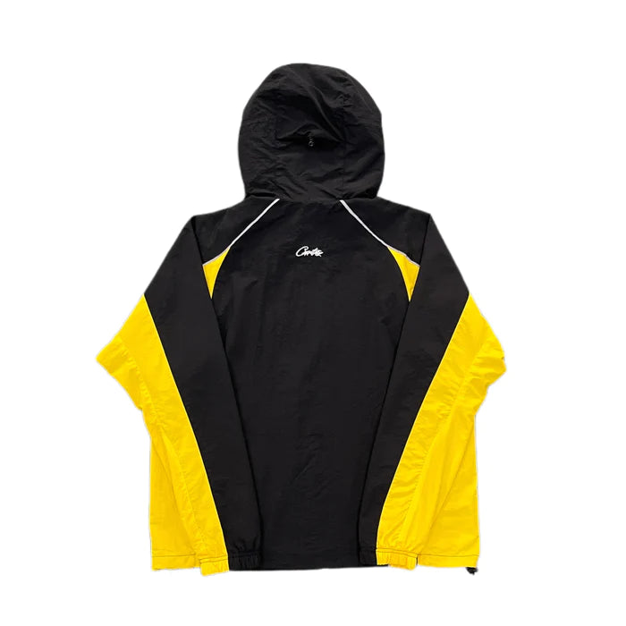 Corteiz - Alcatraz Sun & Rain WindBreaker - Black/Yellow