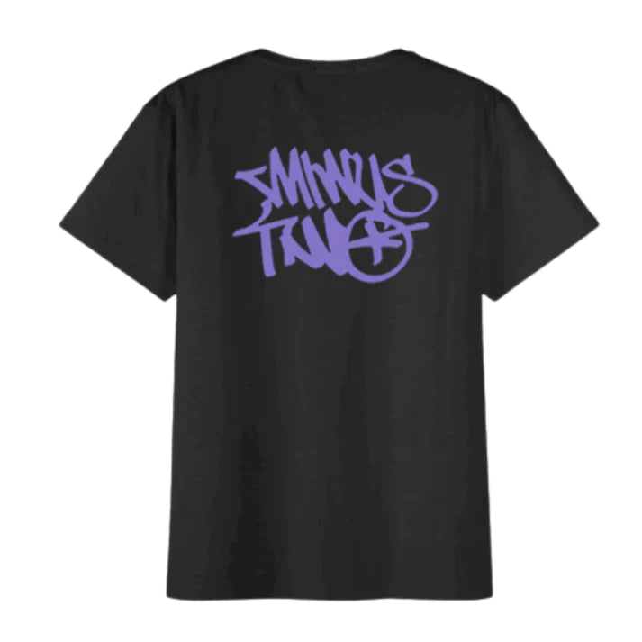 T-shirt Minus Two - Black Purple