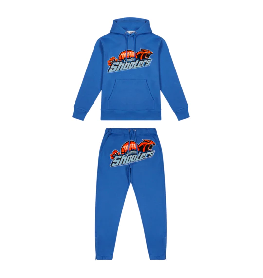 Trapstar Shooters Hooded Tracksuit - Blue
