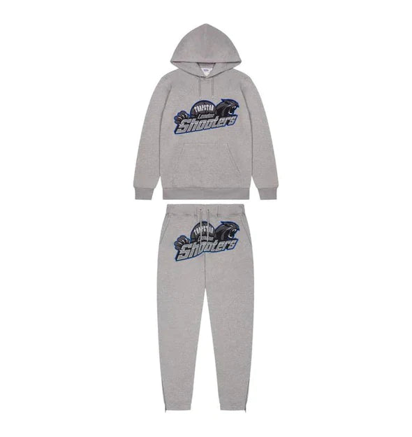 Trapstar Shooters Hooded Tracksuit - Grey Ice Flavours
